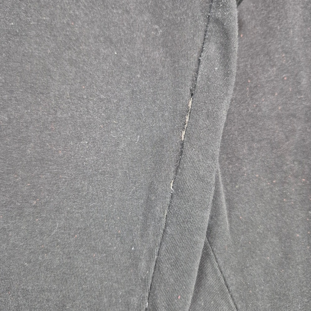 Victoria's Secret PINK Yoga Pants Womens Medium Black Foldover Rhinestone Flare - Picture 11 of 13